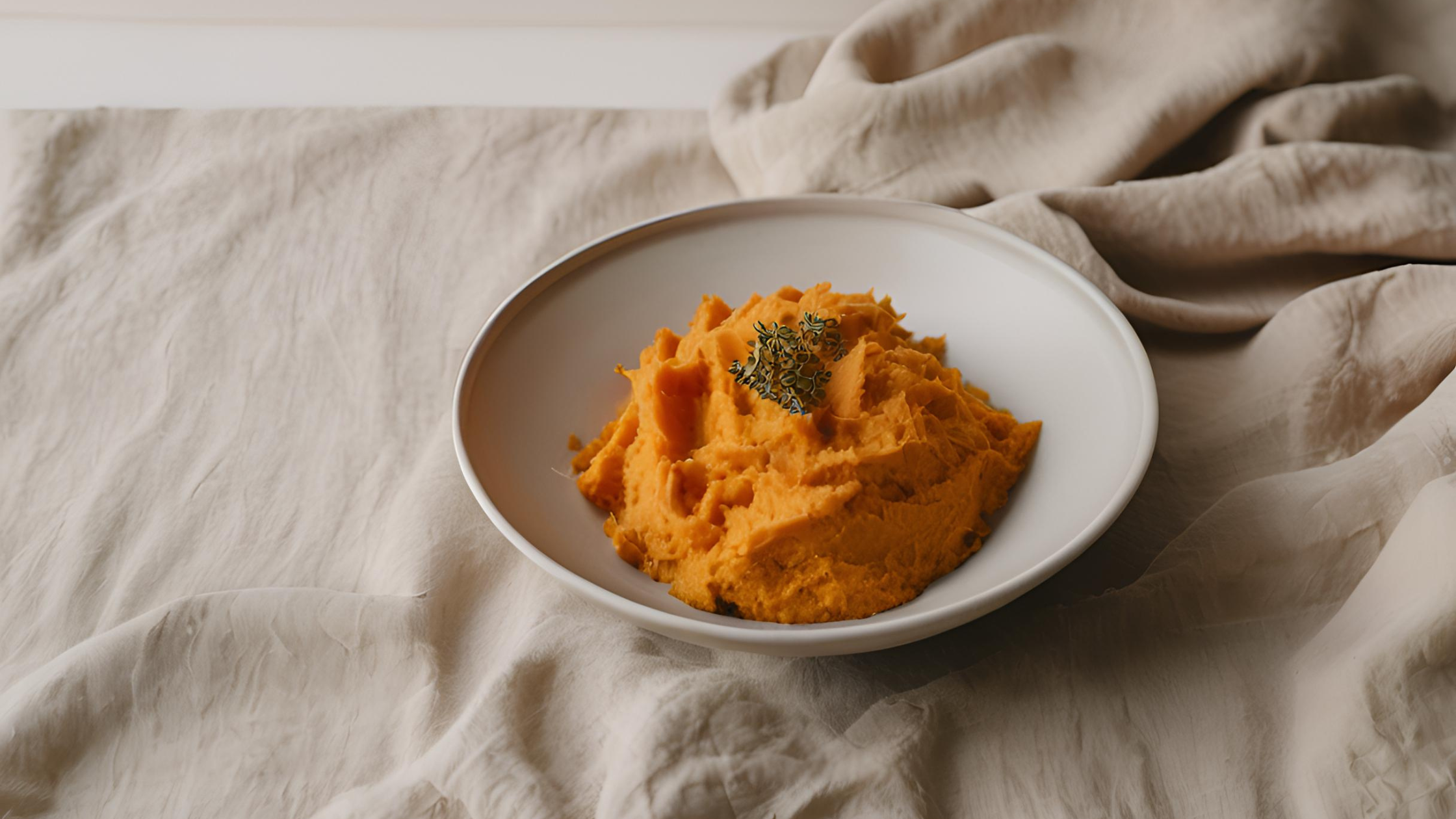 Mashed sweet potatoes recipe