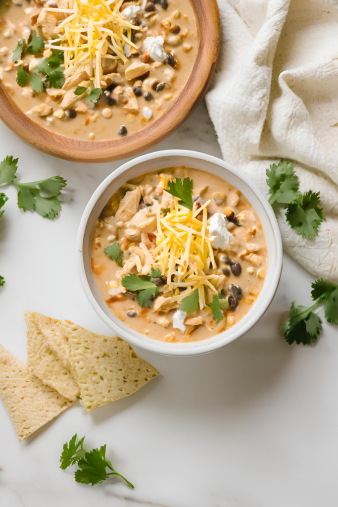 cream cheese chicken chili 