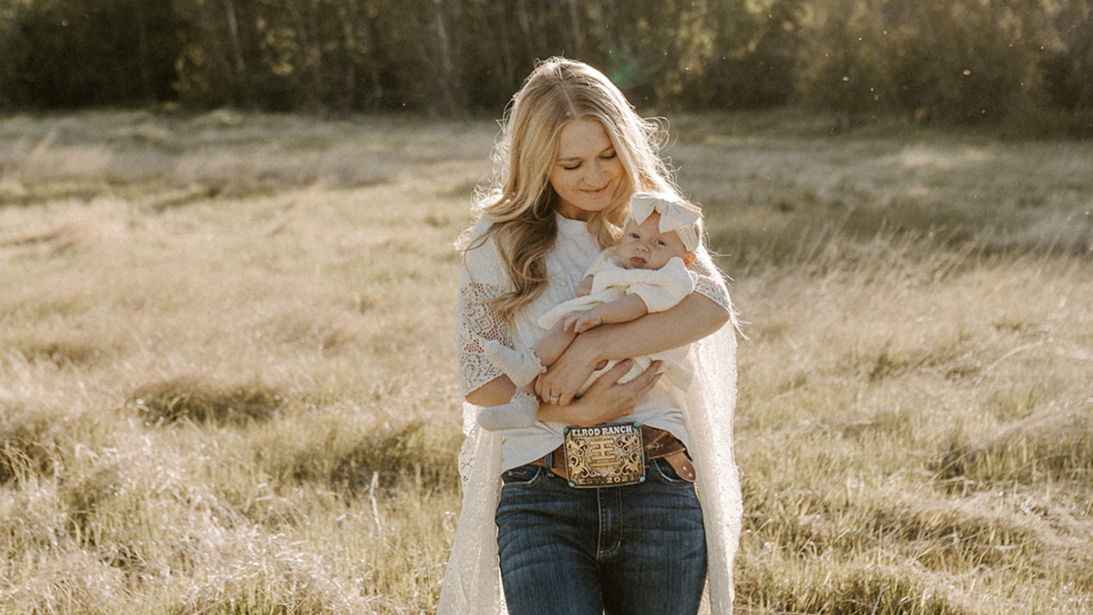 western mother daughter photo