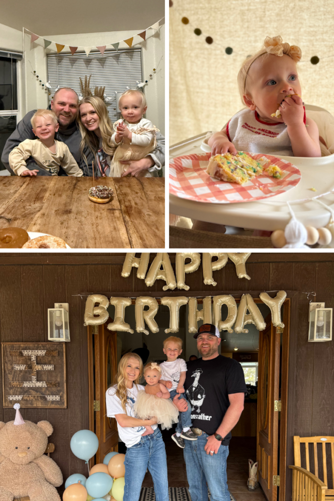 Fallon's first birthday