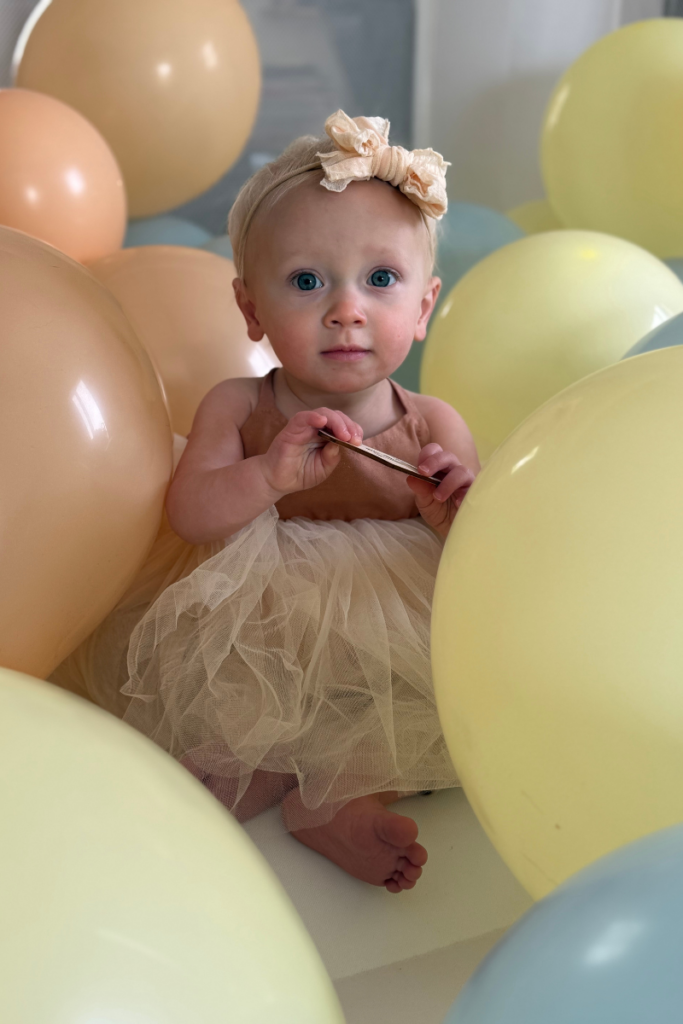 first birthday party photo