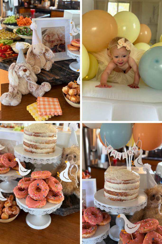 little girl first birthday party theme