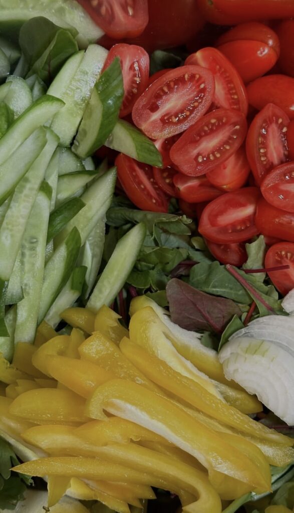 vegetable tray for summer