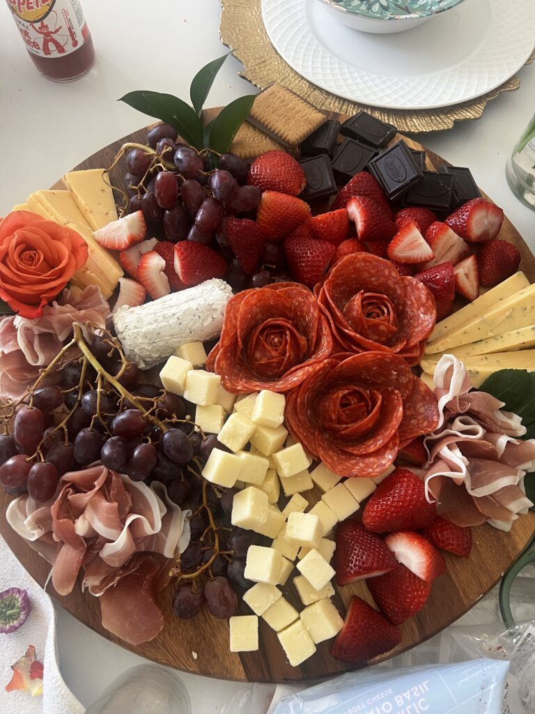 snack board summer dinner