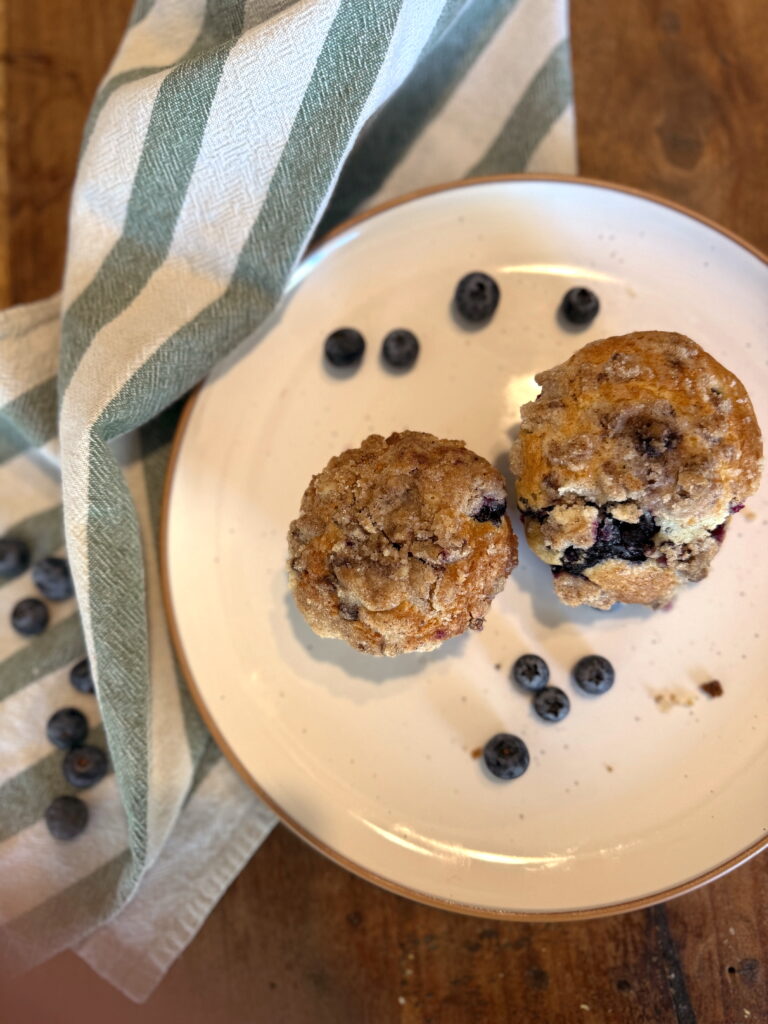 easy blueberry muffins