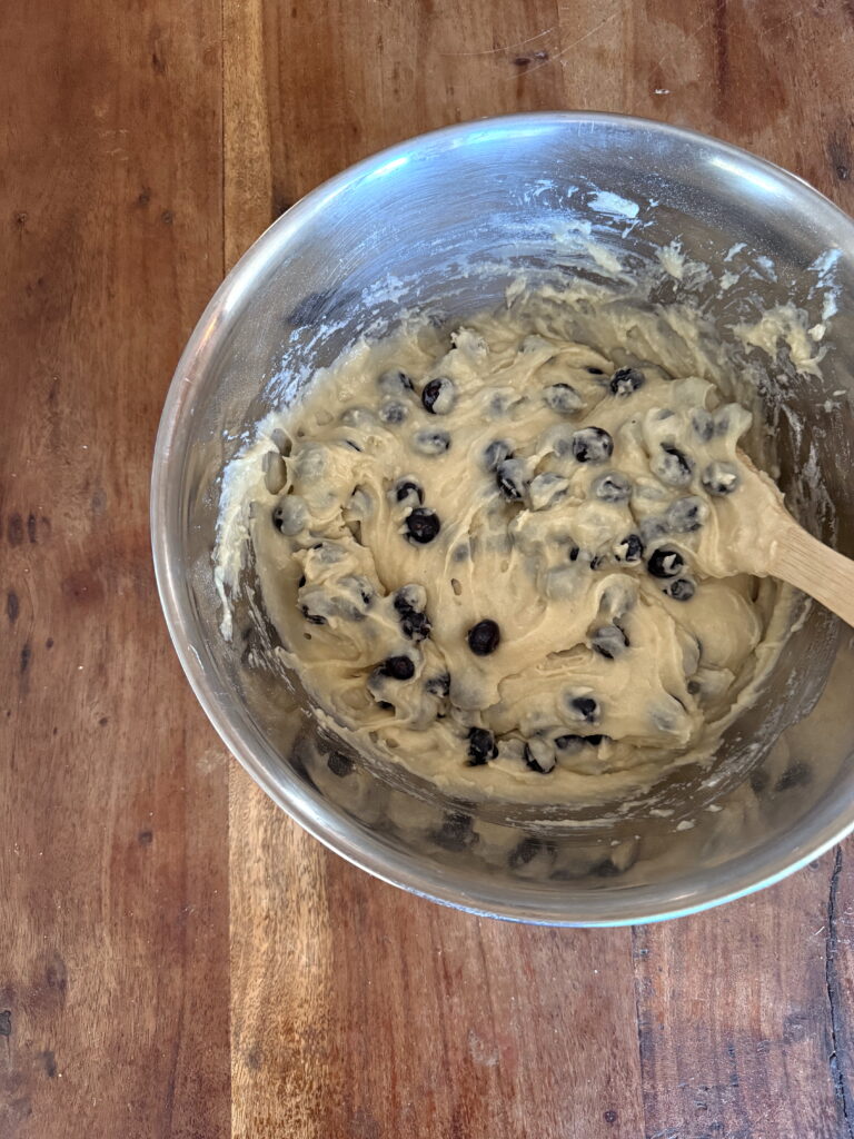 homemade blueberry muffins