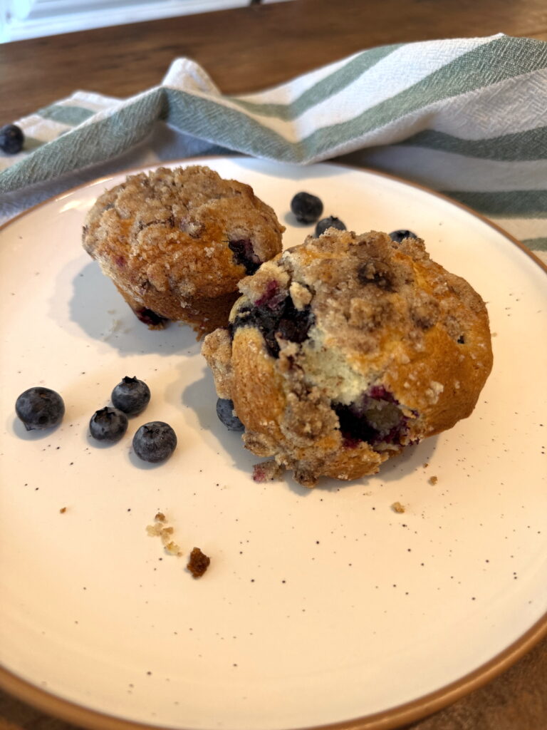 blueberry muffins recipe