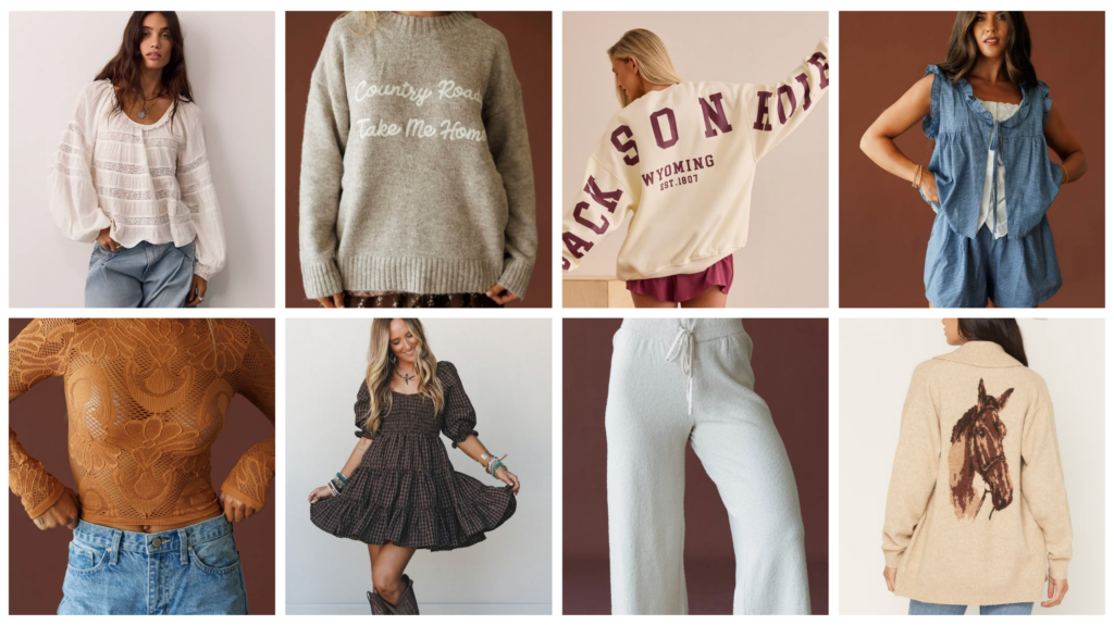 Womens clothing for Fall